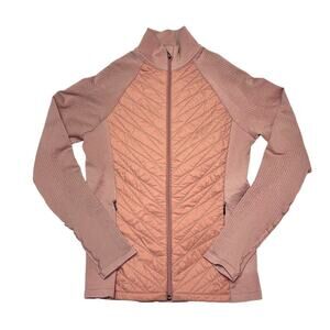 Athleta Flurry Force Insulated Primaloft Jacket, Pink Women's Small, Chafe Free